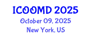 International Conference on Osteoporosis, Osteoarthritis and Musculoskeletal Diseases (ICOOMD) October 09, 2025 - New York, United States
