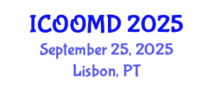 International Conference on Osteoporosis, Osteoarthritis and Musculoskeletal Diseases (ICOOMD) September 25, 2025 - Lisbon, Portugal