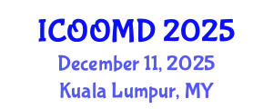 International Conference on Osteoporosis, Osteoarthritis and Musculoskeletal Diseases (ICOOMD) December 11, 2025 - Kuala Lumpur, Malaysia