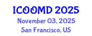 International Conference on Osteoporosis, Osteoarthritis and Musculoskeletal Diseases (ICOOMD) November 03, 2025 - San Francisco, United States