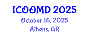 International Conference on Osteoporosis, Osteoarthritis and Musculoskeletal Diseases (ICOOMD) October 16, 2025 - Athens, Greece