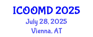 International Conference on Osteoporosis, Osteoarthritis and Musculoskeletal Diseases (ICOOMD) July 28, 2025 - Vienna, Austria