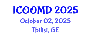 International Conference on Osteoporosis, Osteoarthritis and Musculoskeletal Diseases (ICOOMD) October 02, 2025 - Tbilisi, Georgia
