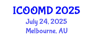 International Conference on Osteoporosis, Osteoarthritis and Musculoskeletal Diseases (ICOOMD) July 24, 2025 - Melbourne, Australia