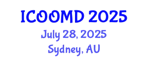 International Conference on Osteoporosis, Osteoarthritis and Musculoskeletal Diseases (ICOOMD) July 28, 2025 - Sydney, Australia