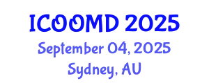 International Conference on Osteoporosis, Osteoarthritis and Musculoskeletal Diseases (ICOOMD) September 04, 2025 - Sydney, Australia