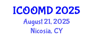 International Conference on Osteoporosis, Osteoarthritis and Musculoskeletal Diseases (ICOOMD) August 21, 2025 - Nicosia, Cyprus