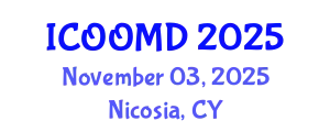International Conference on Osteoporosis, Osteoarthritis and Musculoskeletal Diseases (ICOOMD) November 03, 2025 - Nicosia, Cyprus