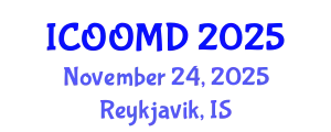 International Conference on Osteoporosis, Osteoarthritis and Musculoskeletal Diseases (ICOOMD) November 24, 2025 - Reykjavik, Iceland