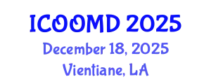 International Conference on Osteoporosis, Osteoarthritis and Musculoskeletal Diseases (ICOOMD) December 18, 2025 - Vientiane, Laos