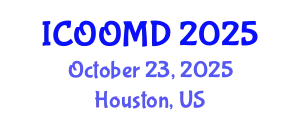 International Conference on Osteoporosis, Osteoarthritis and Musculoskeletal Diseases (ICOOMD) October 23, 2025 - Houston, United States
