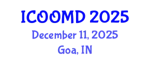 International Conference on Osteoporosis, Osteoarthritis and Musculoskeletal Diseases (ICOOMD) December 11, 2025 - Goa, India