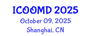 International Conference on Osteoporosis, Osteoarthritis and Musculoskeletal Diseases (ICOOMD) October 09, 2025 - Shanghai, China