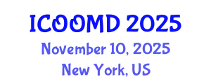 International Conference on Osteoporosis, Osteoarthritis and Musculoskeletal Diseases (ICOOMD) November 10, 2025 - New York, United States