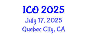 International Conference on Obesity (ICO) July 17, 2025 - Quebec City, Canada