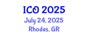International Conference on Obesity (ICO) July 24, 2025 - Rhodes, Greece