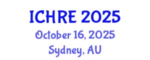 International Conference on Human Reproduction and Embryology (ICHRE) October 16, 2025 - Sydney, Australia