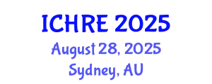International Conference on Human Reproduction and Embryology (ICHRE) August 28, 2025 - Sydney, Australia