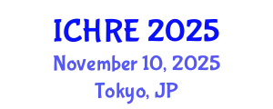 International Conference on Human Reproduction and Embryology (ICHRE) November 10, 2025 - Tokyo, Japan