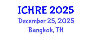 International Conference on Human Reproduction and Embryology (ICHRE) December 25, 2025 - Bangkok, Thailand