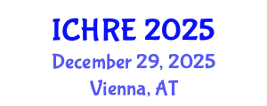International Conference on Human Reproduction and Embryology (ICHRE) December 29, 2025 - Vienna, Austria