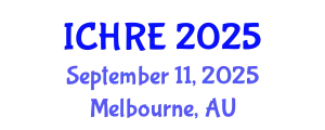 International Conference on Human Reproduction and Embryology (ICHRE) September 11, 2025 - Melbourne, Australia
