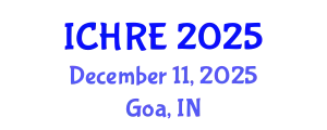 International Conference on Human Reproduction and Embryology (ICHRE) December 11, 2025 - Goa, India