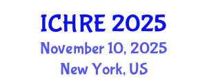 International Conference on Human Reproduction and Embryology (ICHRE) November 10, 2025 - New York, United States