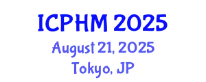 International Conference on Prognostics and Health Management (ICPHM) August 21, 2025 - Tokyo, Japan