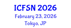 International Conference on Food Security and Nutrition (ICFSN) February 23, 2026 - Tokyo, Japan