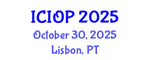 International Conference on Industrial and Organizational Psychology (ICIOP) October 30, 2025 - Lisbon, Portugal