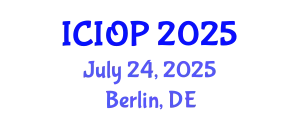 International Conference on Industrial and Organizational Psychology (ICIOP) July 24, 2025 - Berlin, Germany