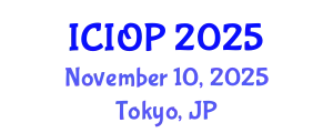International Conference on Industrial and Organizational Psychology (ICIOP) November 10, 2025 - Tokyo, Japan