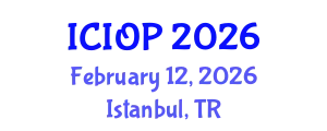 International Conference on Industrial and Organizational Psychology (ICIOP) February 12, 2026 - Istanbul, Turkey