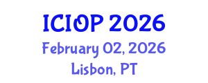 International Conference on Industrial and Organizational Psychology (ICIOP) February 02, 2026 - Lisbon, Portugal