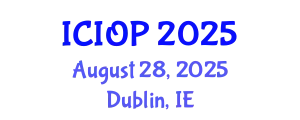International Conference on Industrial and Organizational Psychology (ICIOP) August 28, 2025 - Dublin, Ireland