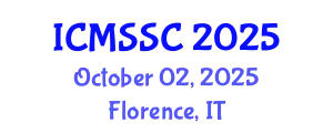 International Conference on Mathematics, Statistics and Scientific Computing (ICMSSC) October 02, 2025 - Florence, Italy
