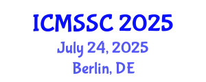 International Conference on Mathematics, Statistics and Scientific Computing (ICMSSC) July 24, 2025 - Berlin, Germany