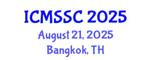 International Conference on Mathematics, Statistics and Scientific Computing (ICMSSC) August 21, 2025 - Bangkok, Thailand