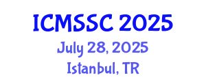 International Conference on Mathematics, Statistics and Scientific Computing (ICMSSC) July 28, 2025 - Istanbul, Turkey