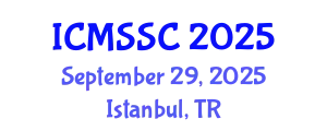 International Conference on Mathematics, Statistics and Scientific Computing (ICMSSC) September 29, 2025 - Istanbul, Turkey