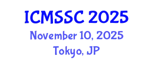 International Conference on Mathematics, Statistics and Scientific Computing (ICMSSC) November 10, 2025 - Tokyo, Japan