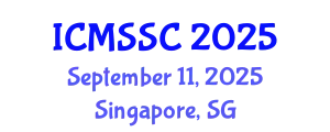 International Conference on Mathematics, Statistics and Scientific Computing (ICMSSC) September 11, 2025 - Singapore, Singapore