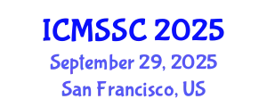 International Conference on Mathematics, Statistics and Scientific Computing (ICMSSC) September 29, 2025 - San Francisco, United States