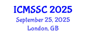 International Conference on Mathematics, Statistics and Scientific Computing (ICMSSC) September 25, 2025 - London, United Kingdom