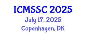International Conference on Mathematics, Statistics and Scientific Computing (ICMSSC) July 17, 2025 - Copenhagen, Denmark