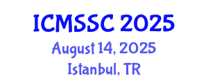 International Conference on Mathematics, Statistics and Scientific Computing (ICMSSC) August 14, 2025 - Istanbul, Turkey