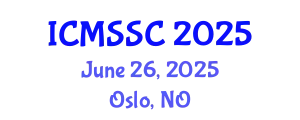 International Conference on Mathematics, Statistics and Scientific Computing (ICMSSC) June 26, 2025 - Oslo, Norway