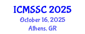 International Conference on Mathematics, Statistics and Scientific Computing (ICMSSC) October 16, 2025 - Athens, Greece