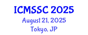 International Conference on Mathematics, Statistics and Scientific Computing (ICMSSC) August 21, 2025 - Tokyo, Japan